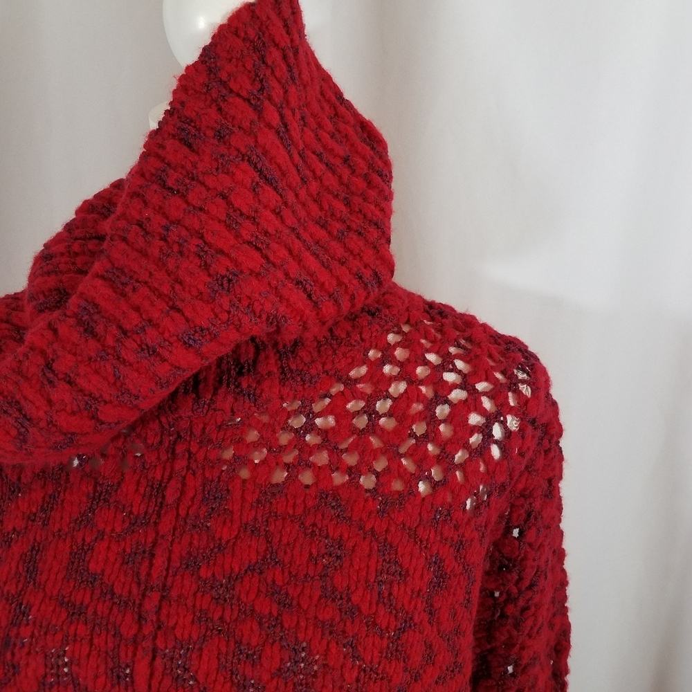 Alice + Olivia Otis Open Knit Sweater S Nwot - Picture 9 of 14